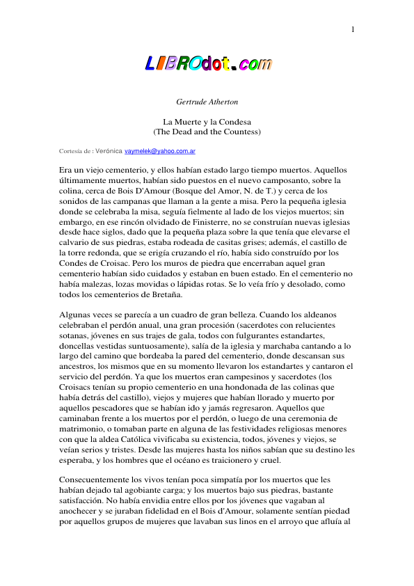 Portada de Microsoft Word - muerte_condesa.doc